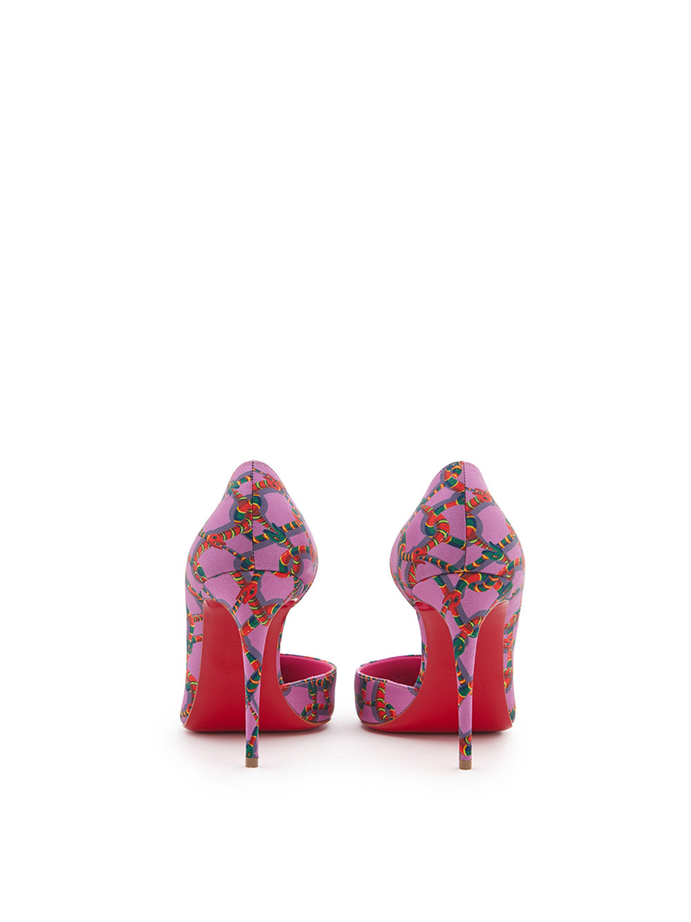 Christian Louboutin Iriza 10 Décolleté in Pink Satin