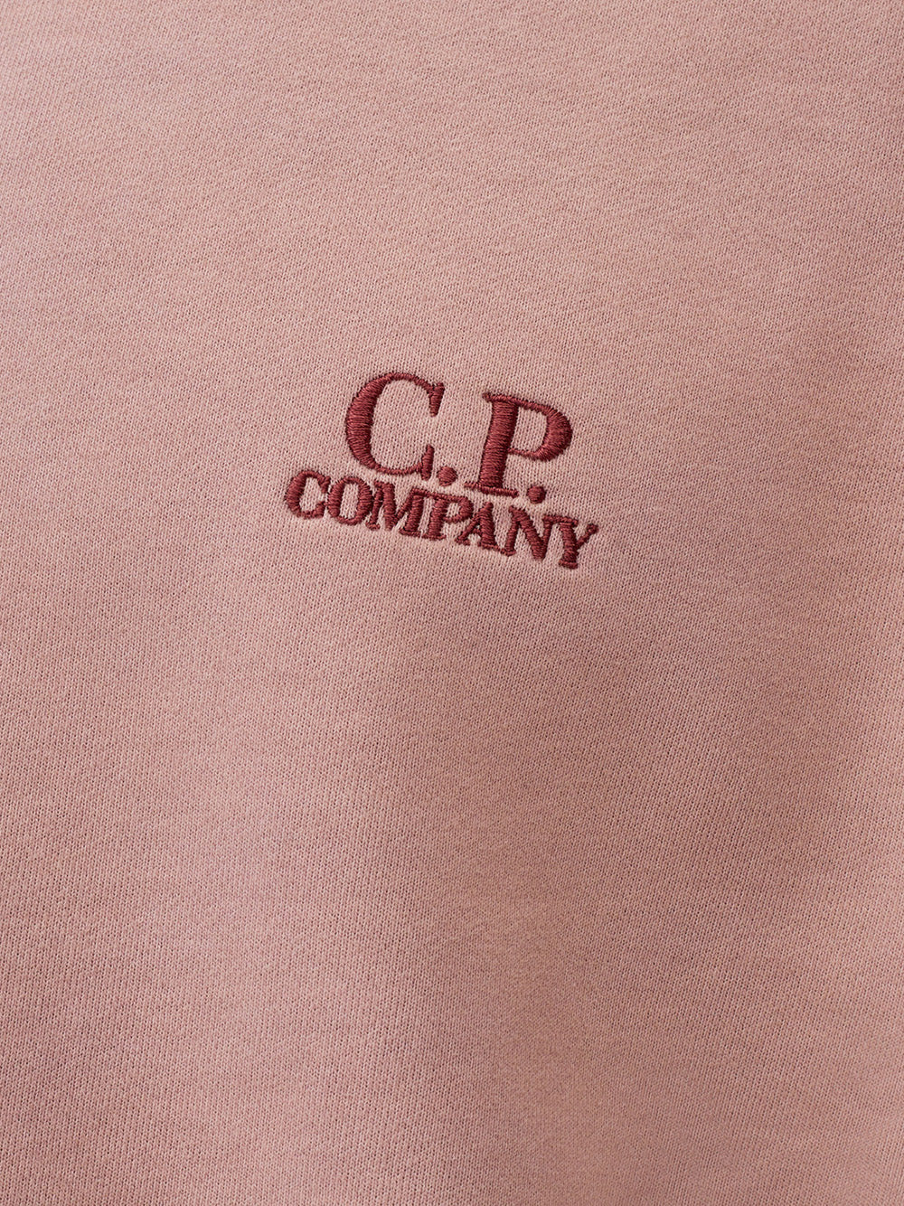 C.P. Company Cotton Sweatshirt with Embroidered Logo