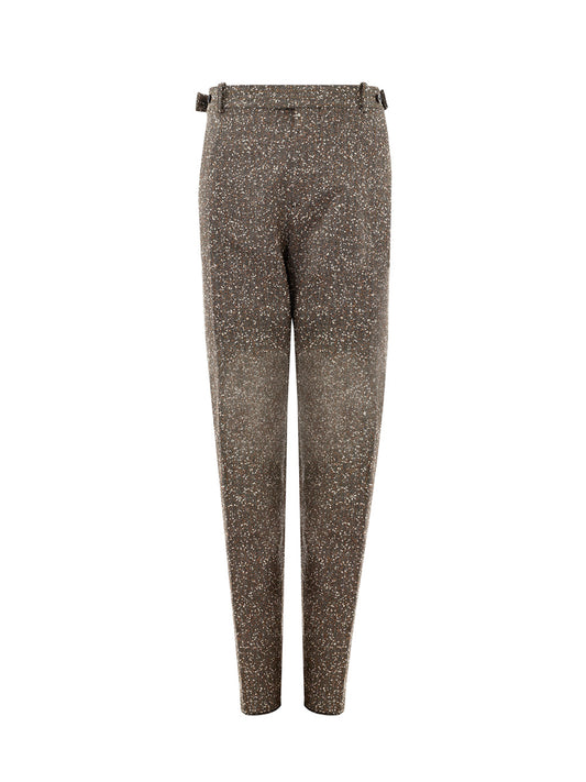 Bottega Veneta Knitted Harrington Viscose Trousers