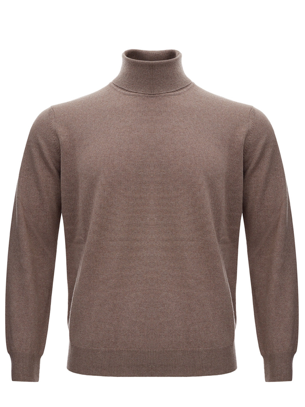 KANGRA Dove Grey Wool Blend Turtleneck Sweater