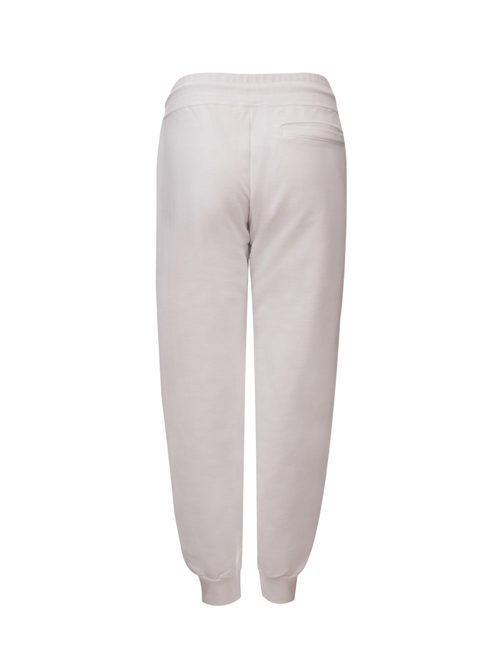 GCDS Jogging White Sweatpants with Logo