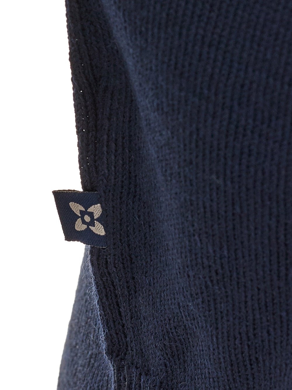 FERRANTE Blue Turtleneck Wool Jumper