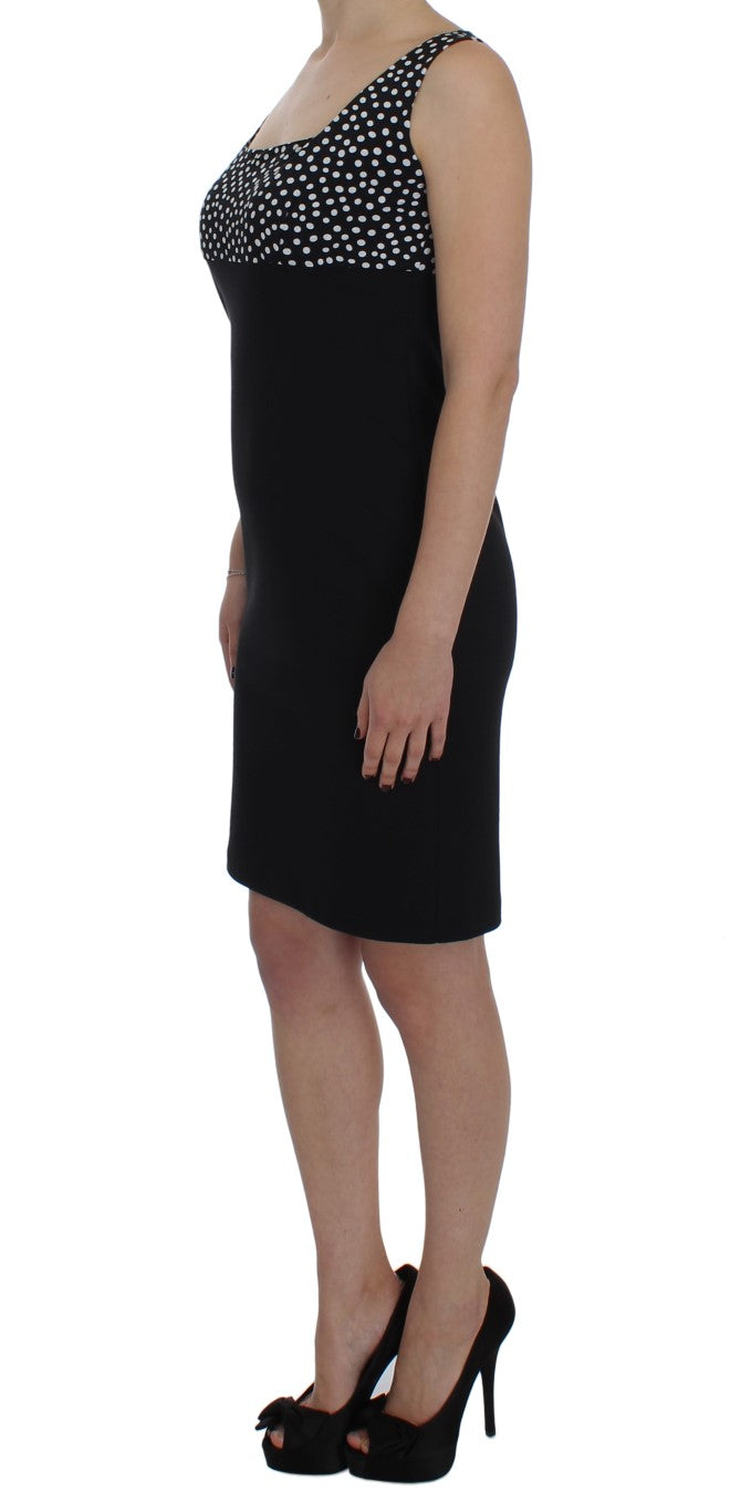 BENCIVENGA Black Stretch Sheath Dress & Sweater Set