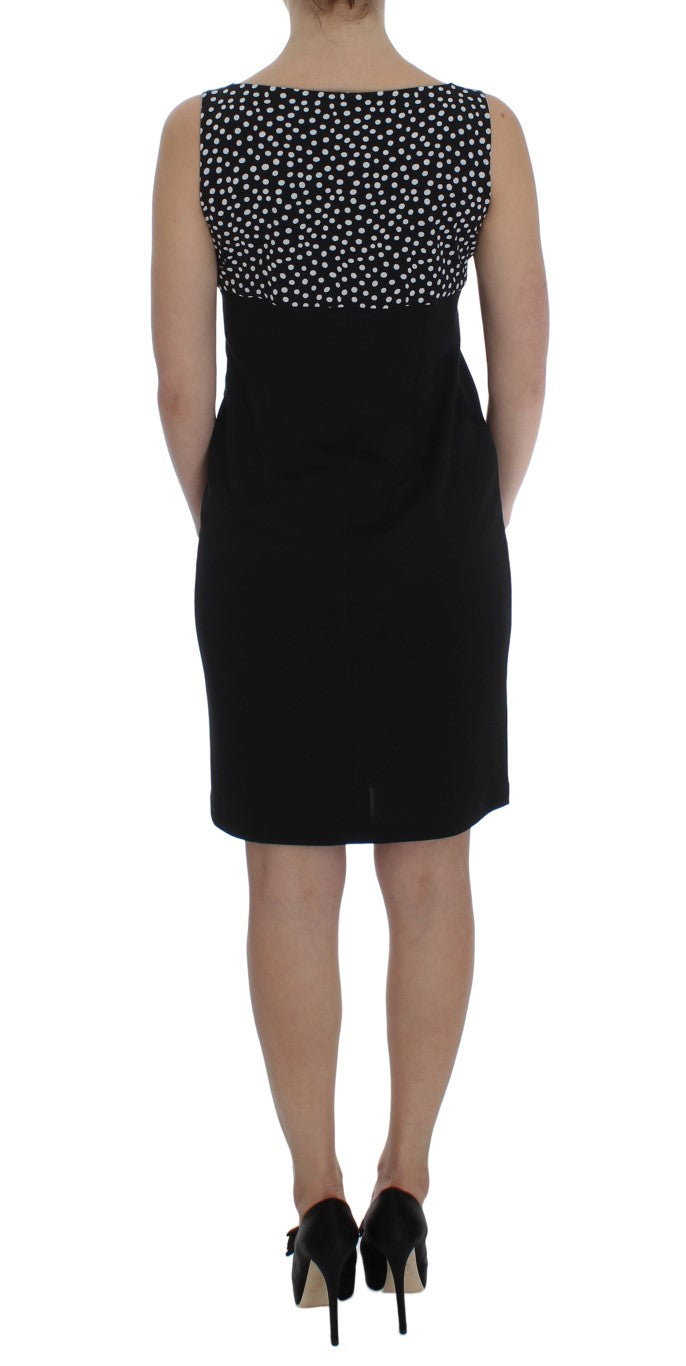 BENCIVENGA Black Stretch Sheath Dress & Sweater Set