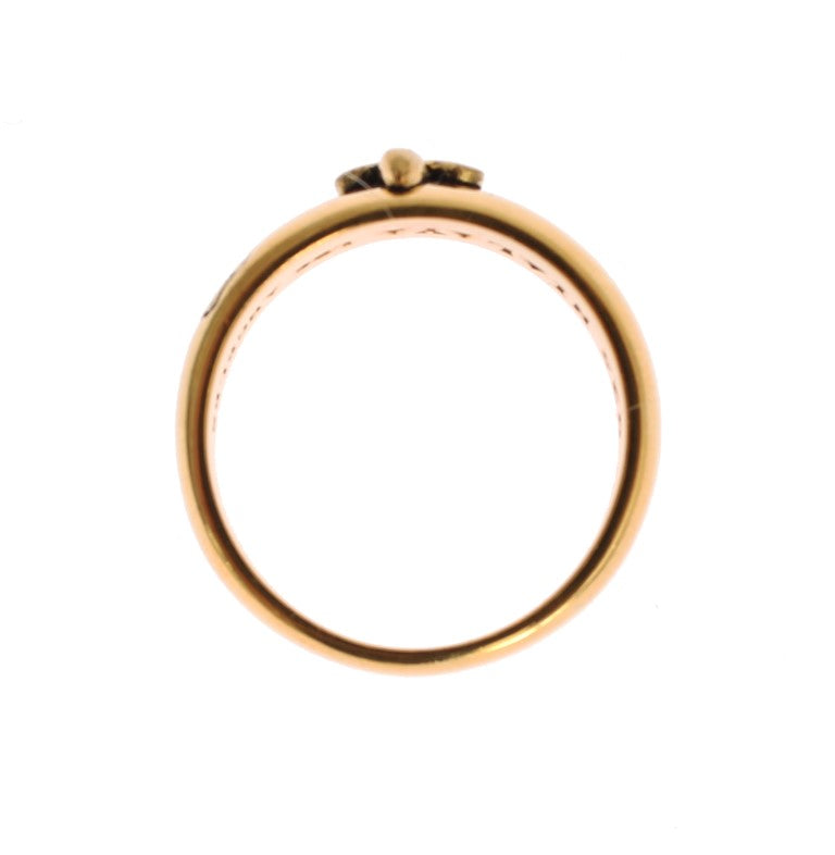 Nialaya Gold Plated 925 Silver Ring