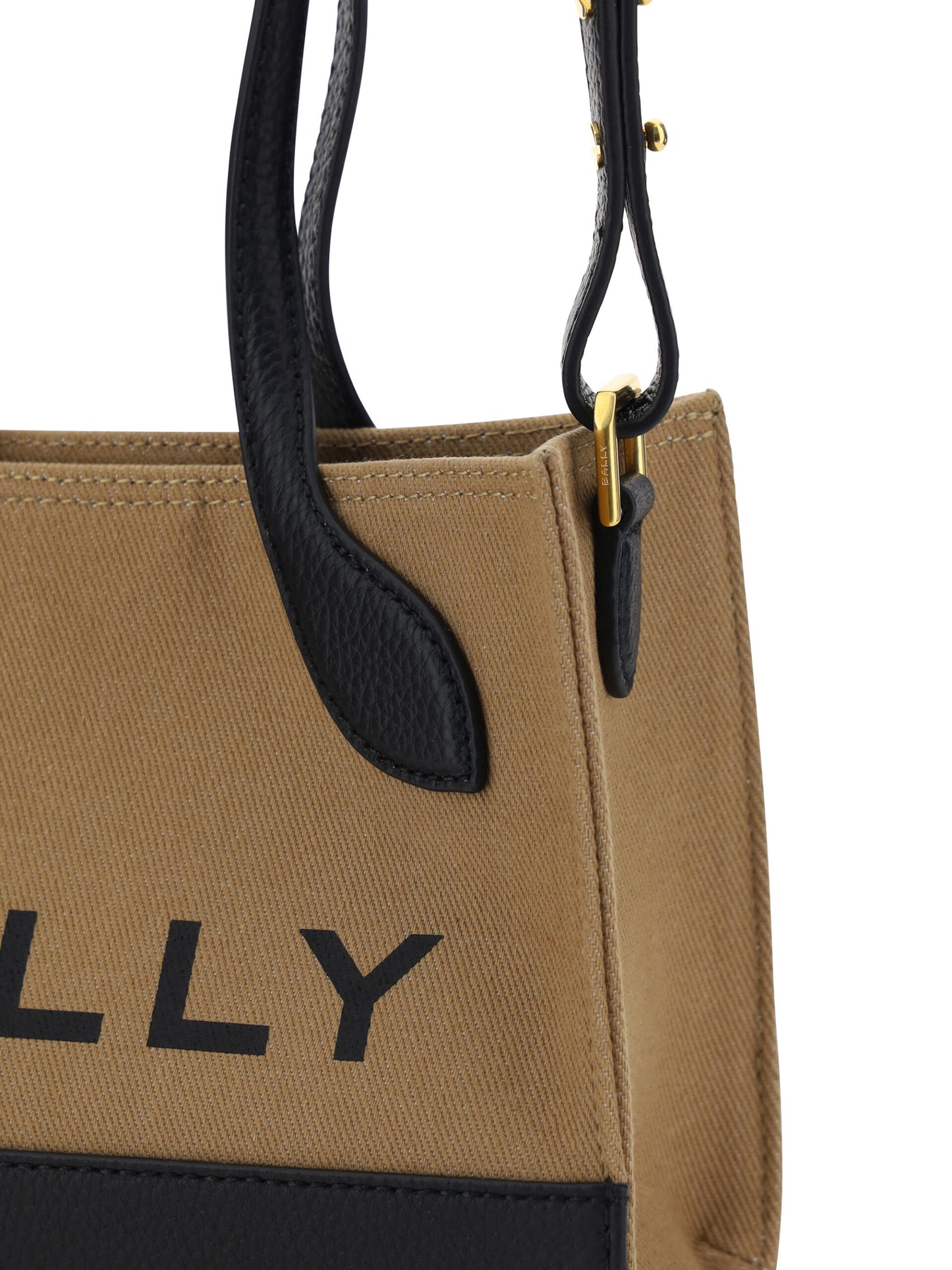 Bally Brown and Black Leather Mini Handbag