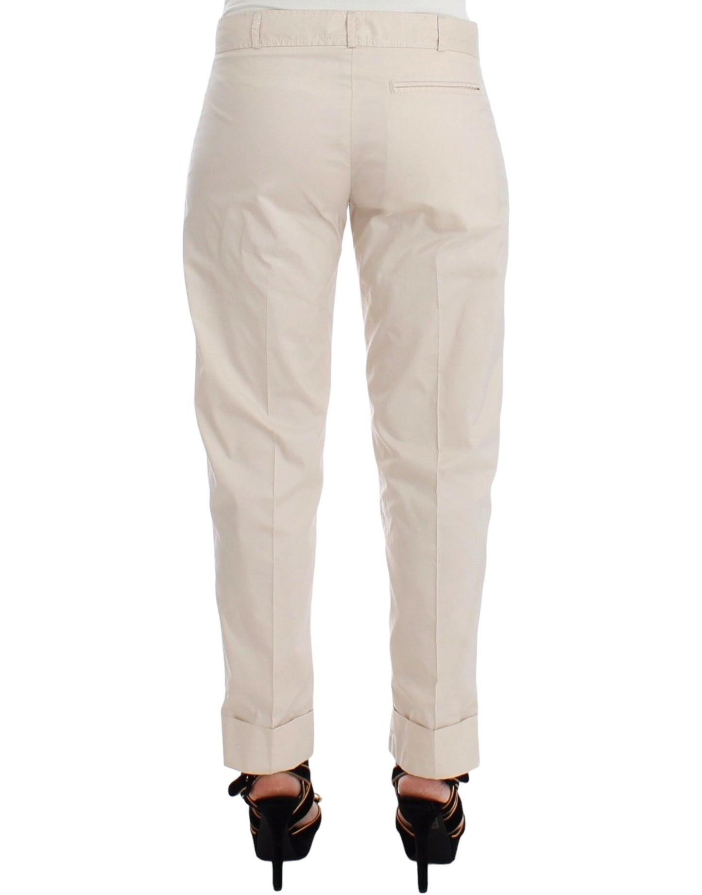 Ermanno Scervino Beige Chinos Casual Dress Pants Khakis