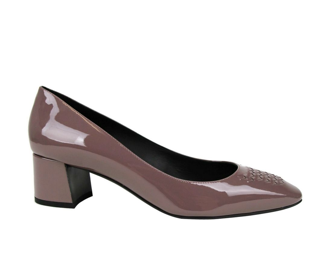 Bottega Veneta Bottega Veneta Women's Mauve Patent Leather Heel