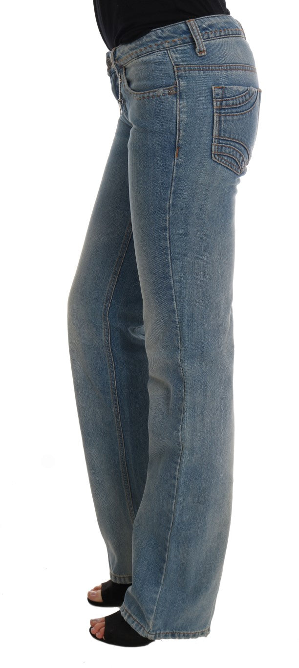 Costume National Blue Wash Cotton Classic Jeans