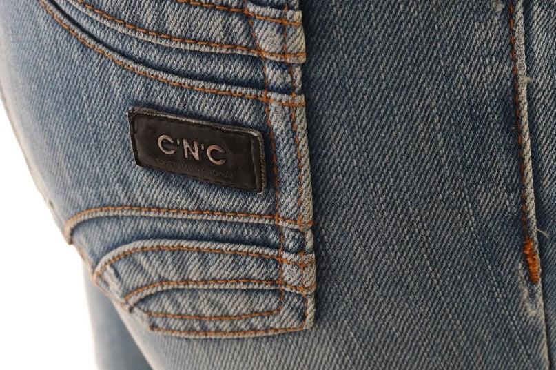 Costume National Blue Wash Cotton Classic Jeans