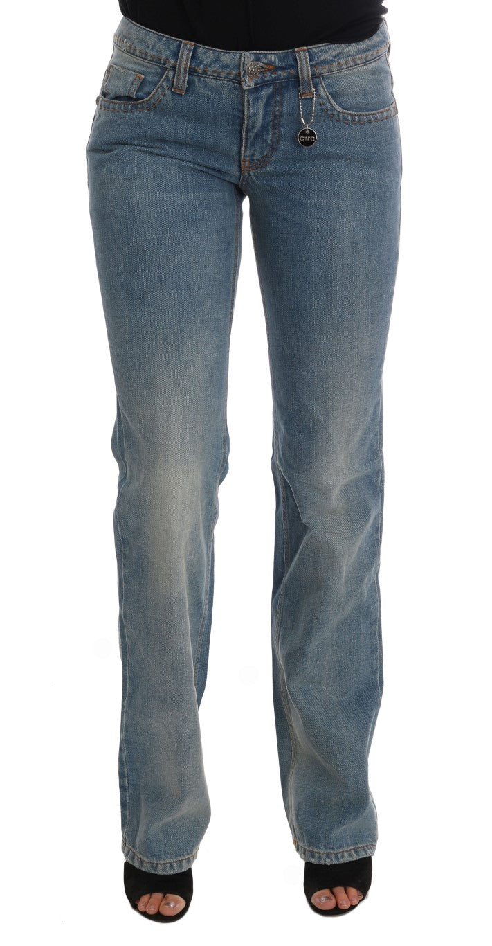 Costume National Blue Wash Cotton Classic Jeans