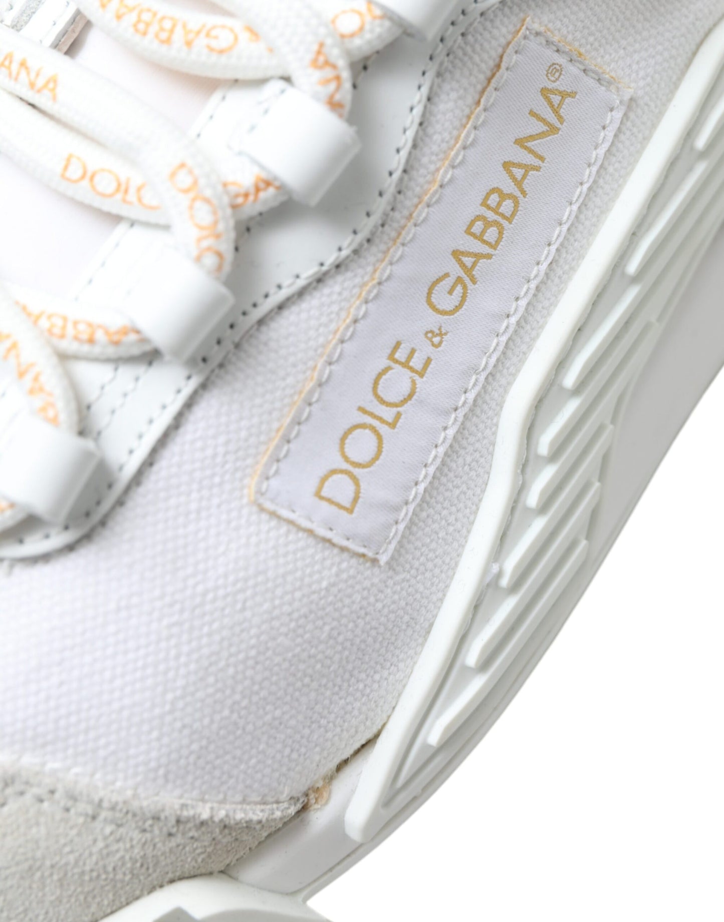 Dolce & Gabbana White NS1 Low Top Sports Women Sneakers Shoes