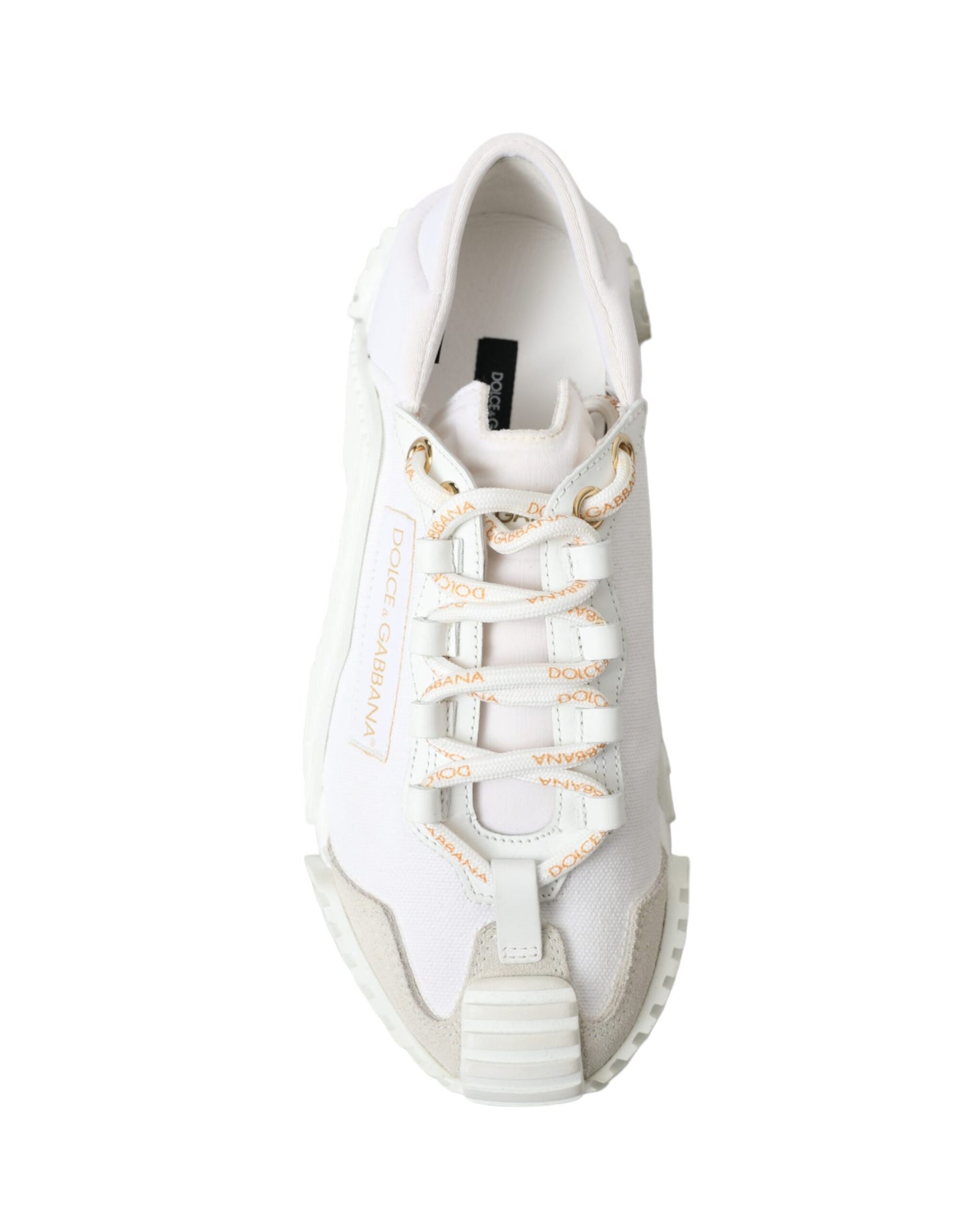 Dolce & Gabbana White NS1 Low Top Sports Women Sneakers Shoes