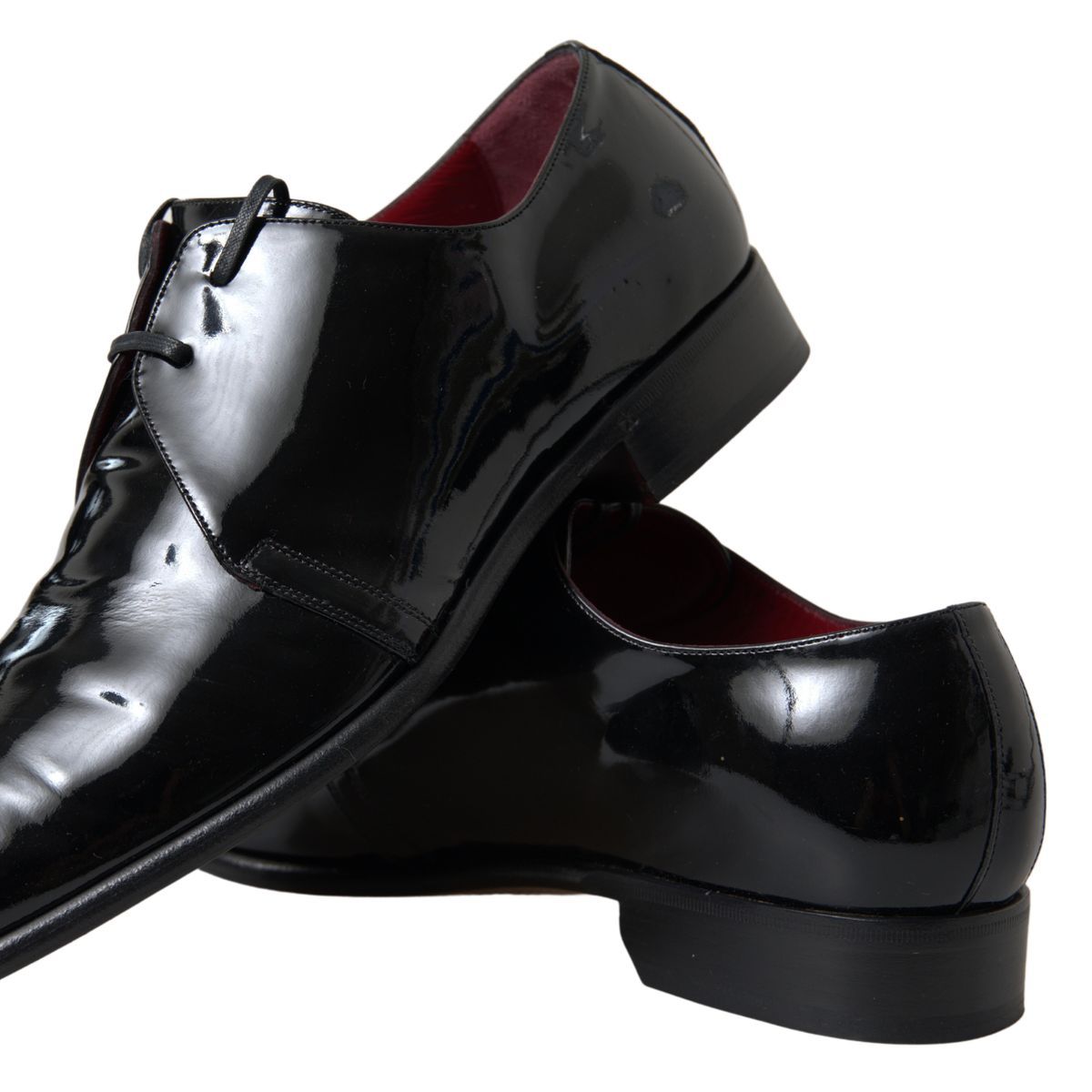 Dolce & Gabbana Black Patent Leather Formal Shoes