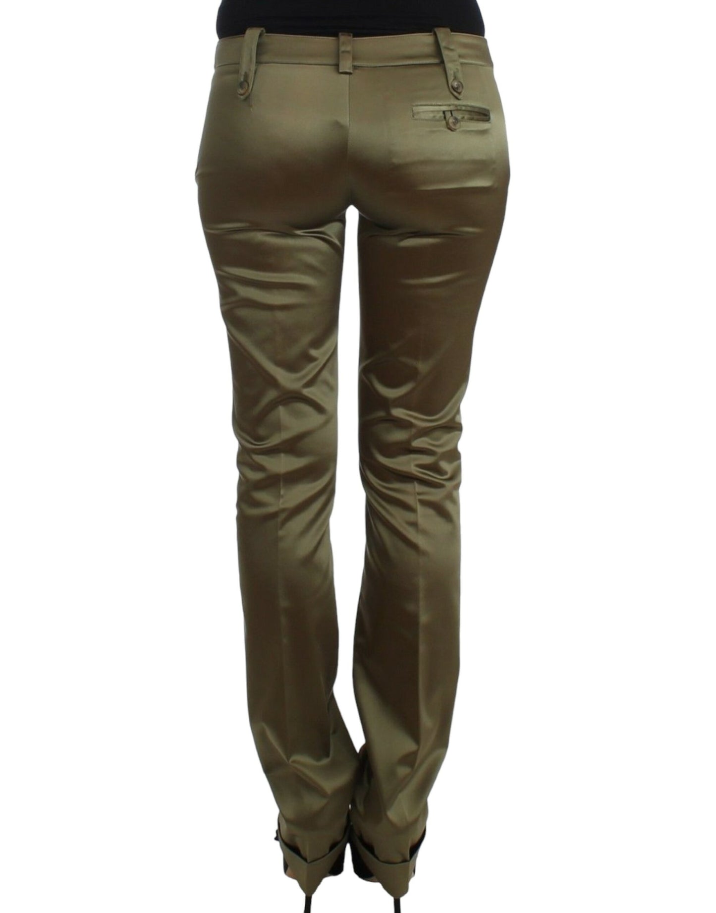 John Galliano Green Slim Fit Pants