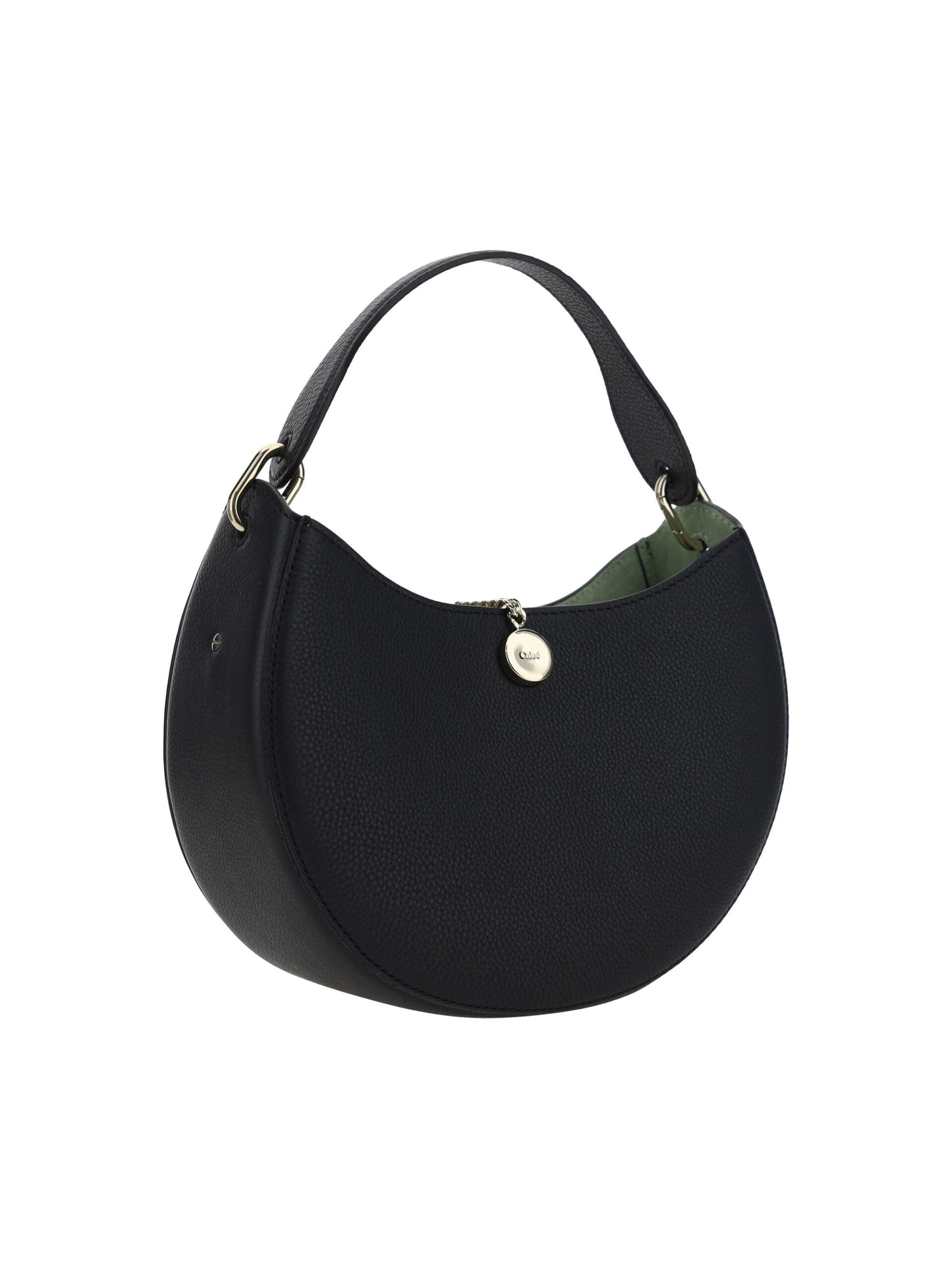 Chloé Black Leather Small Arlène Shoulder Bag