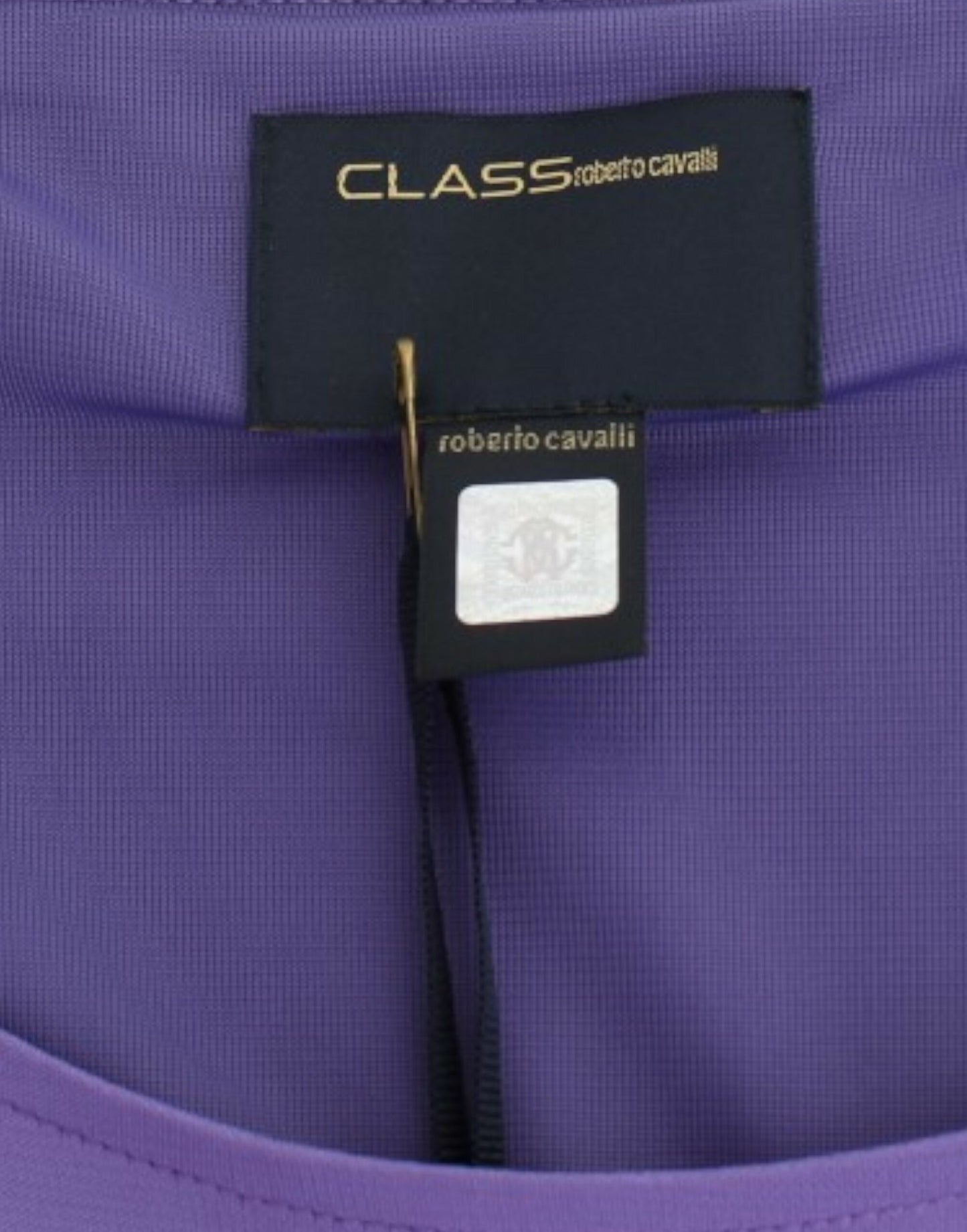 Cavalli Purple longsleeved dress