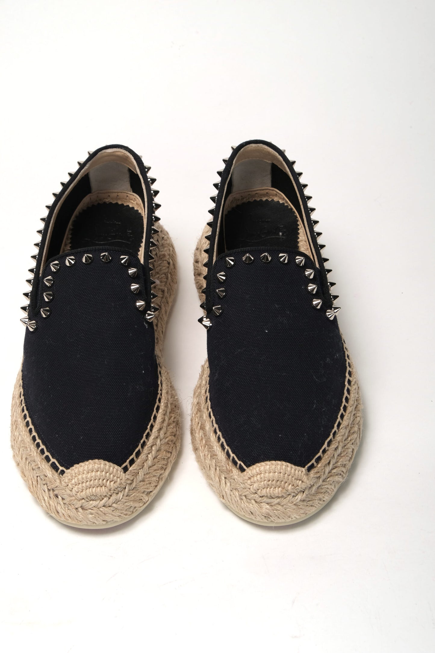 Christian Louboutin Obscur Black Platform Espadrille Espadrille Shoes