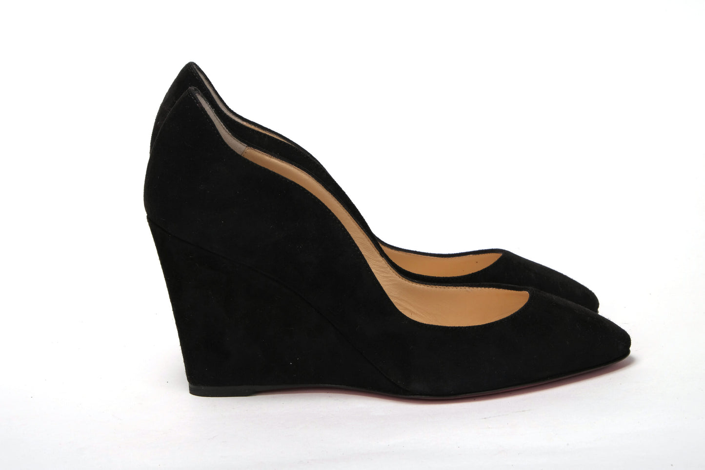 Christian Louboutin Black Tanja 85 Veau Heel