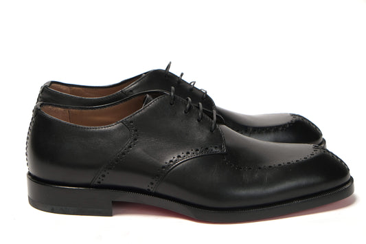 Christian Louboutin Black A Mon Homme Flat Calf Shoes