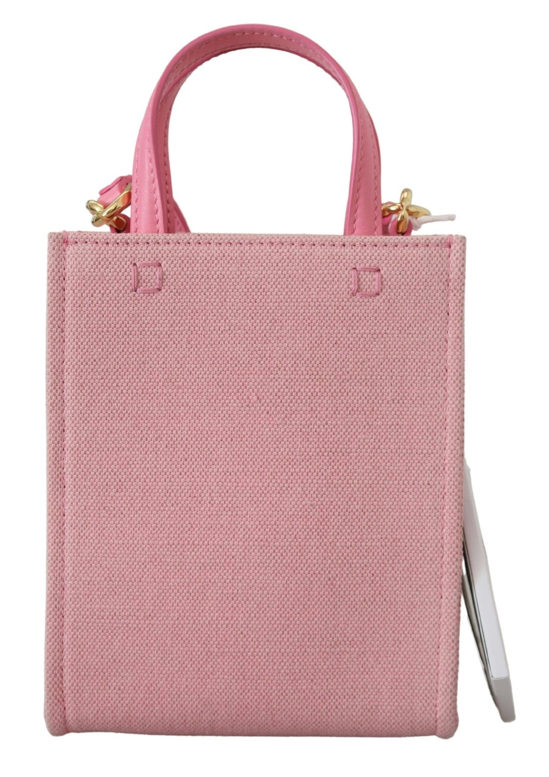 Givenchy Pink Coated Canvas Vertical Mini Shoulder Bag