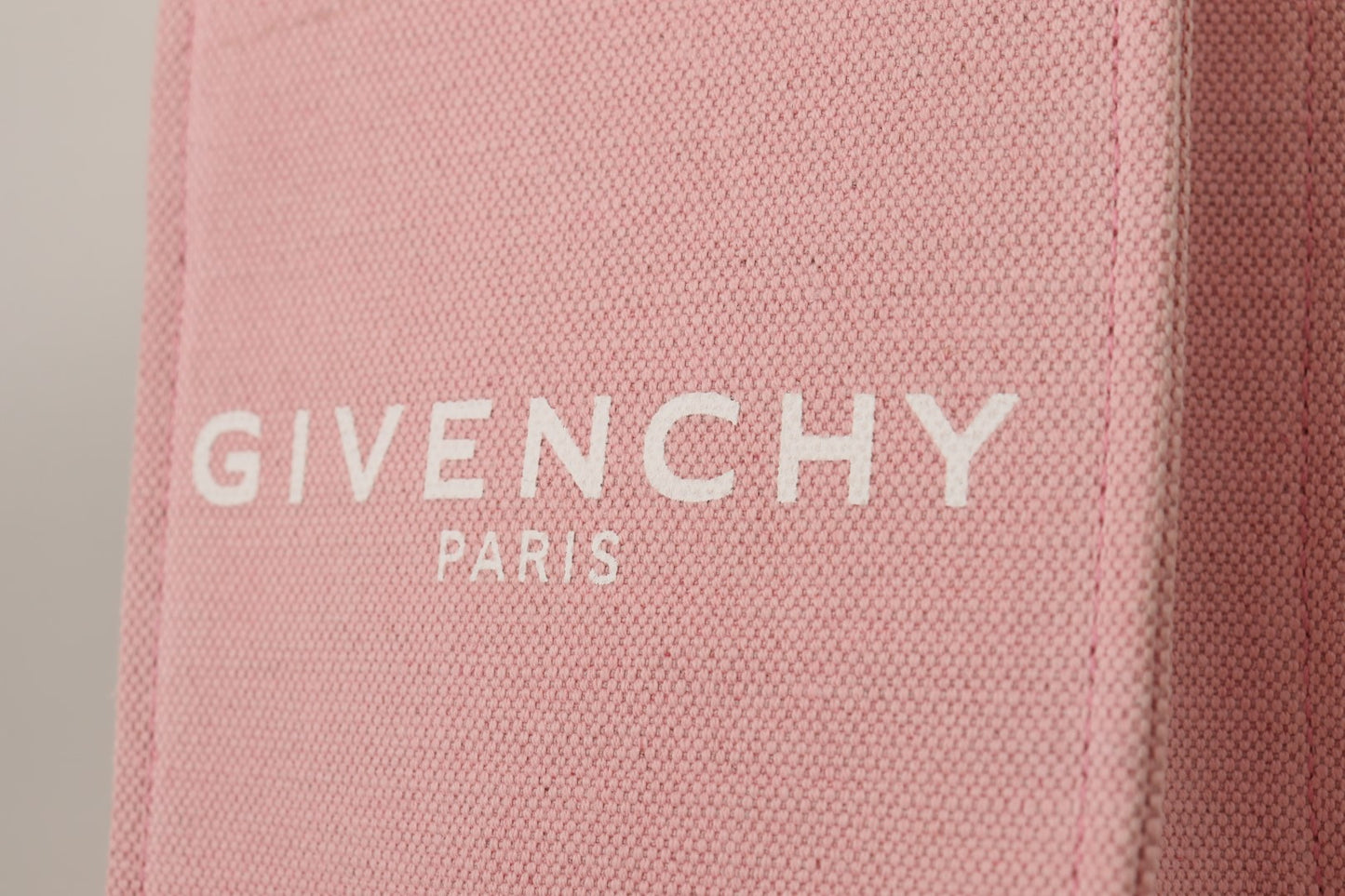 Givenchy Pink Coated Canvas Vertical Mini Shoulder Bag