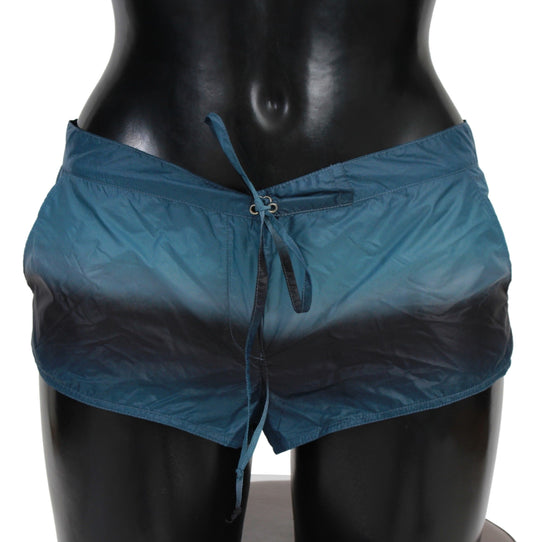 Ermanno Scervino Blue Ombre Shorts Beachwear Bikini Swimsuit