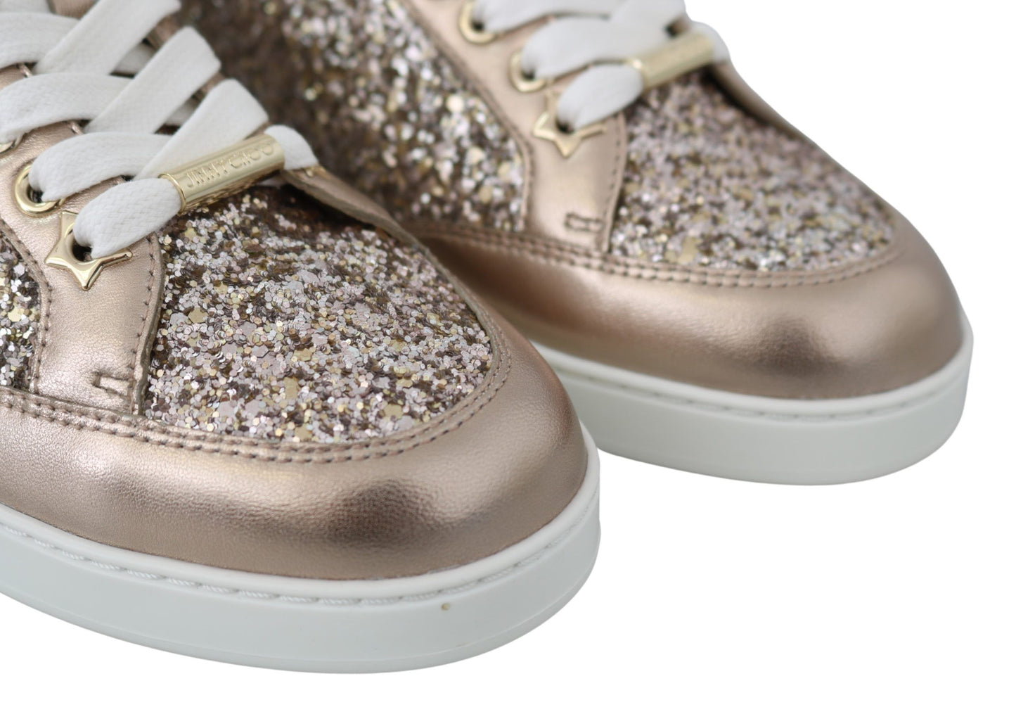 Jimmy Choo Miami Ballet Pink Leather Sneakers