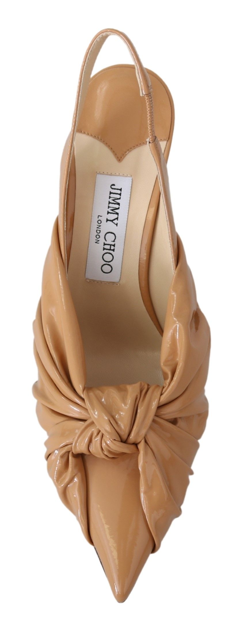 Jimmy Choo Annabell 85 Caramel Leather Pumps