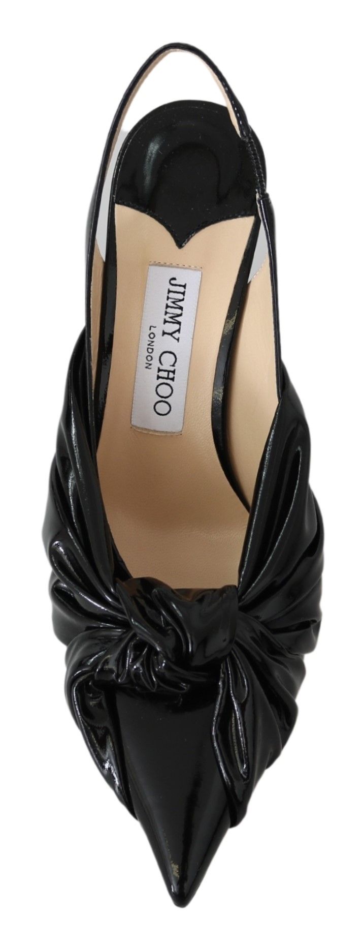 Jimmy Choo Annabell 85 Black Patent Leather Pumps