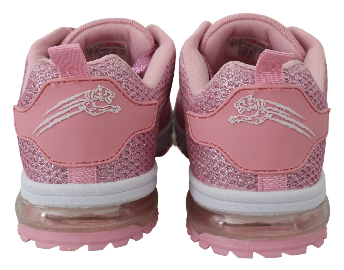 Plein Sport Pink Blush Polyester Gretel Sneakers Shoes