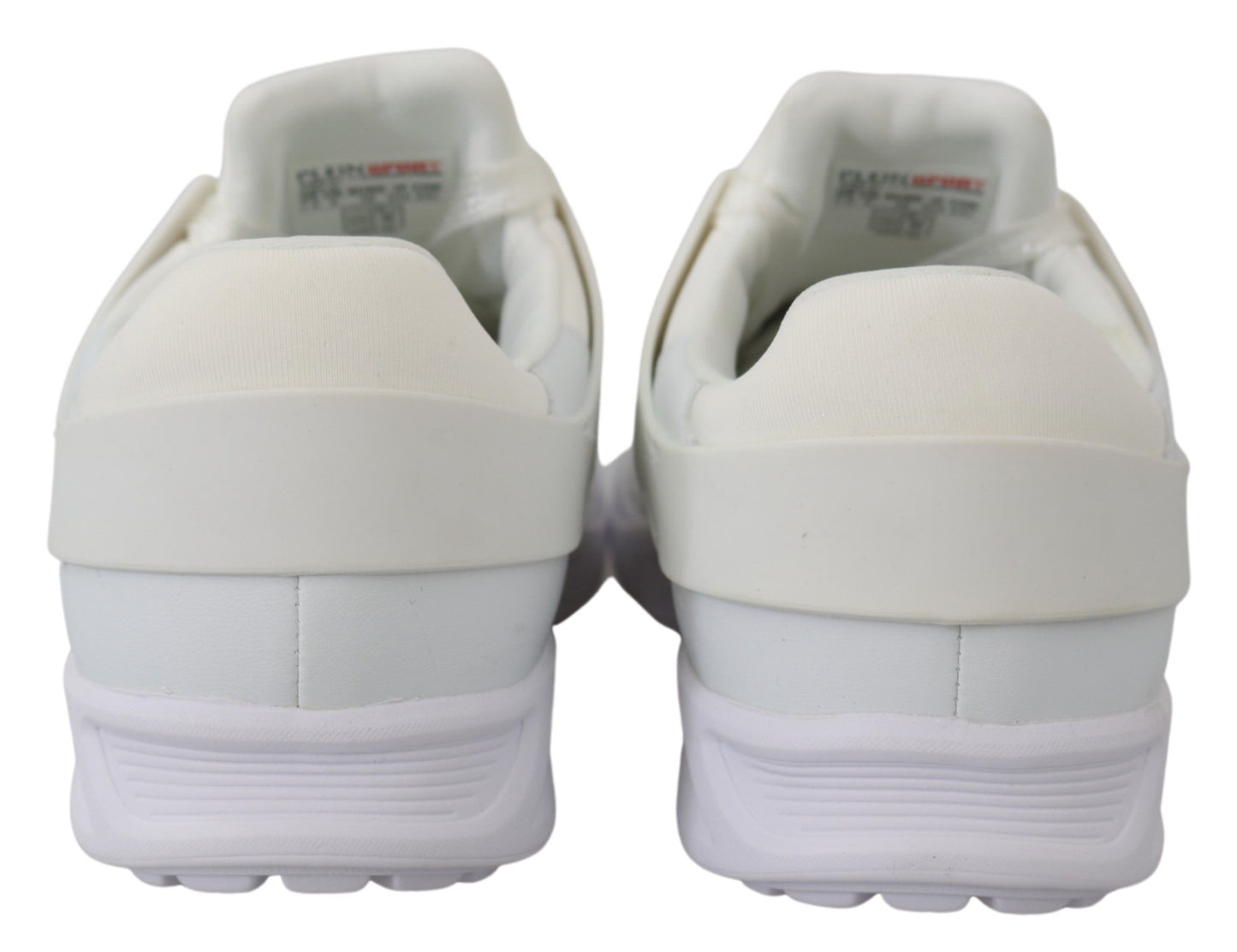 Plein Sport White Polyester Runner Beth Sneakers Shoes