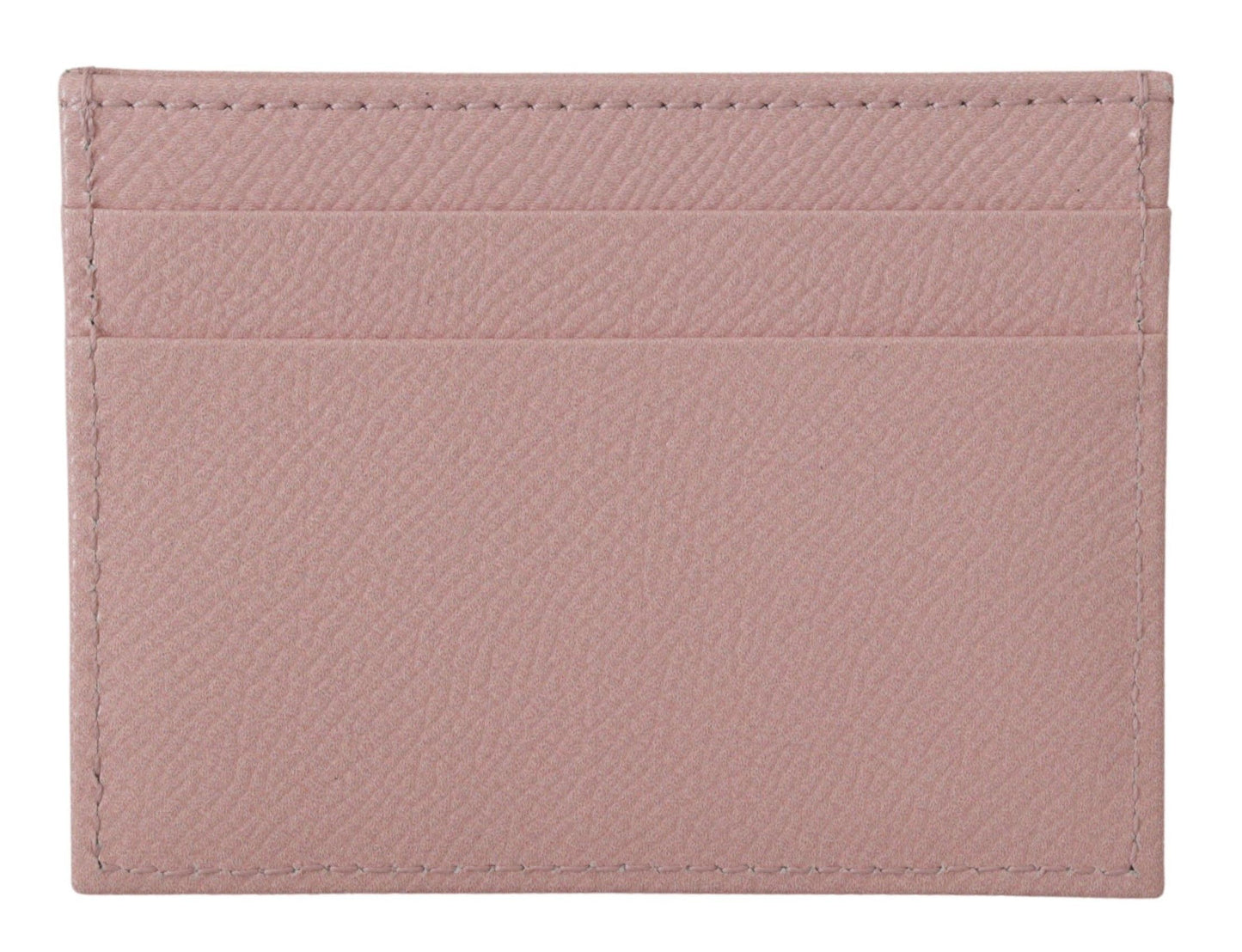 Dolce & Gabbana Pink Leather #DGLovesLondon Women Cardholder Case Wallet