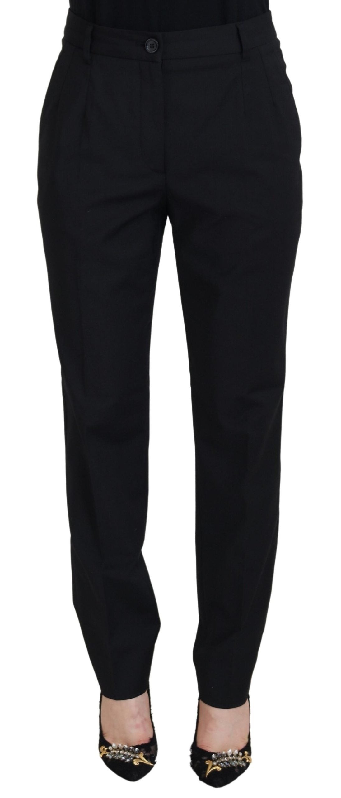 Dolce & Gabbana Black Women Formal Tapered Pants