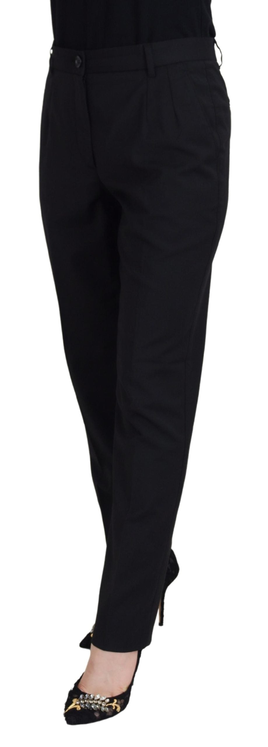 Dolce & Gabbana Black Women Formal Tapered Pants