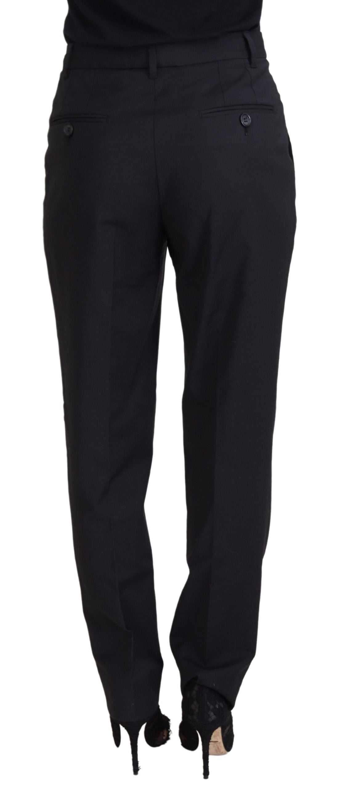 Dolce & Gabbana Black Women Formal Tapered Pants