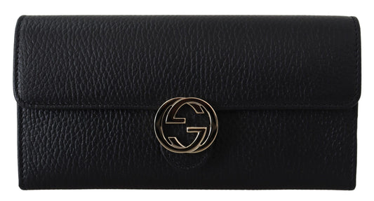 Gucci Black Icon Leather Wallet