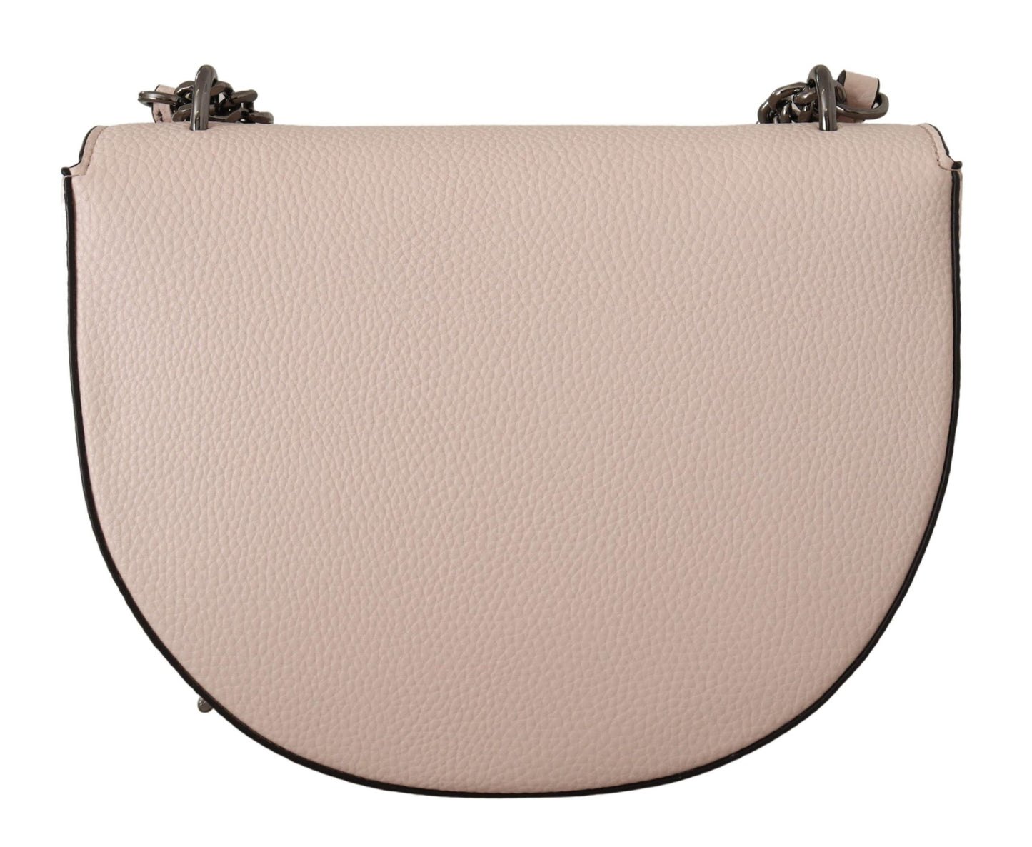 Karl Lagerfeld Light Pink Mauve Leather Shoulder Bag