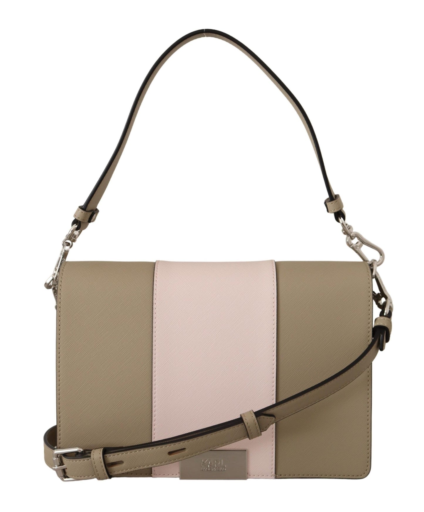 Karl Lagerfeld Sage Polyurethane Shoulder Bag