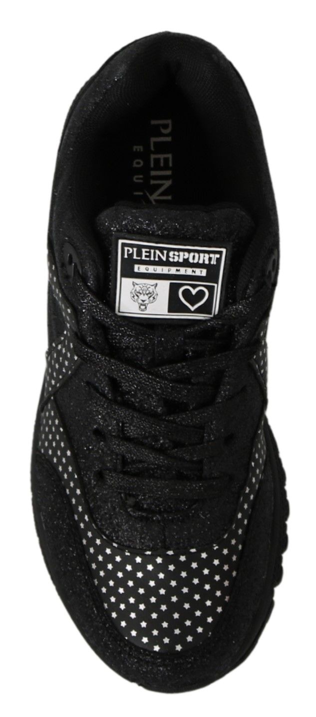 Philipp Plein Black Running Jasmines Sneakers Shoes