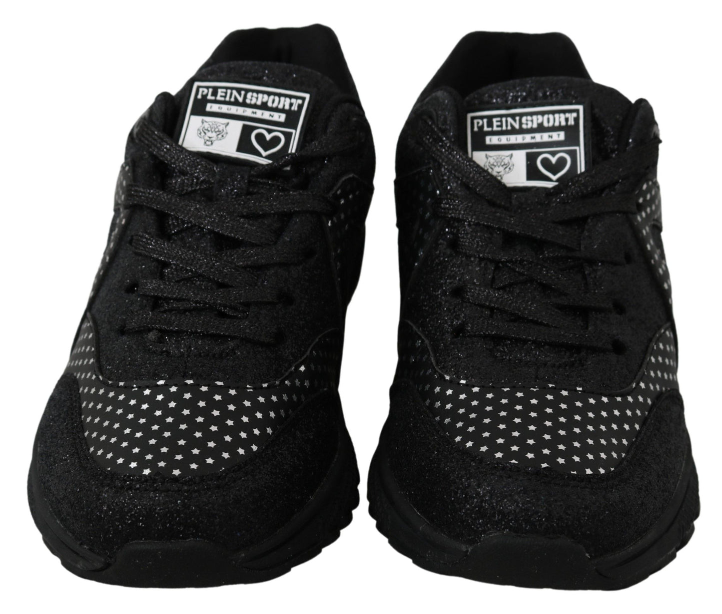 Philipp Plein Black Running Jasmines Sneakers Shoes