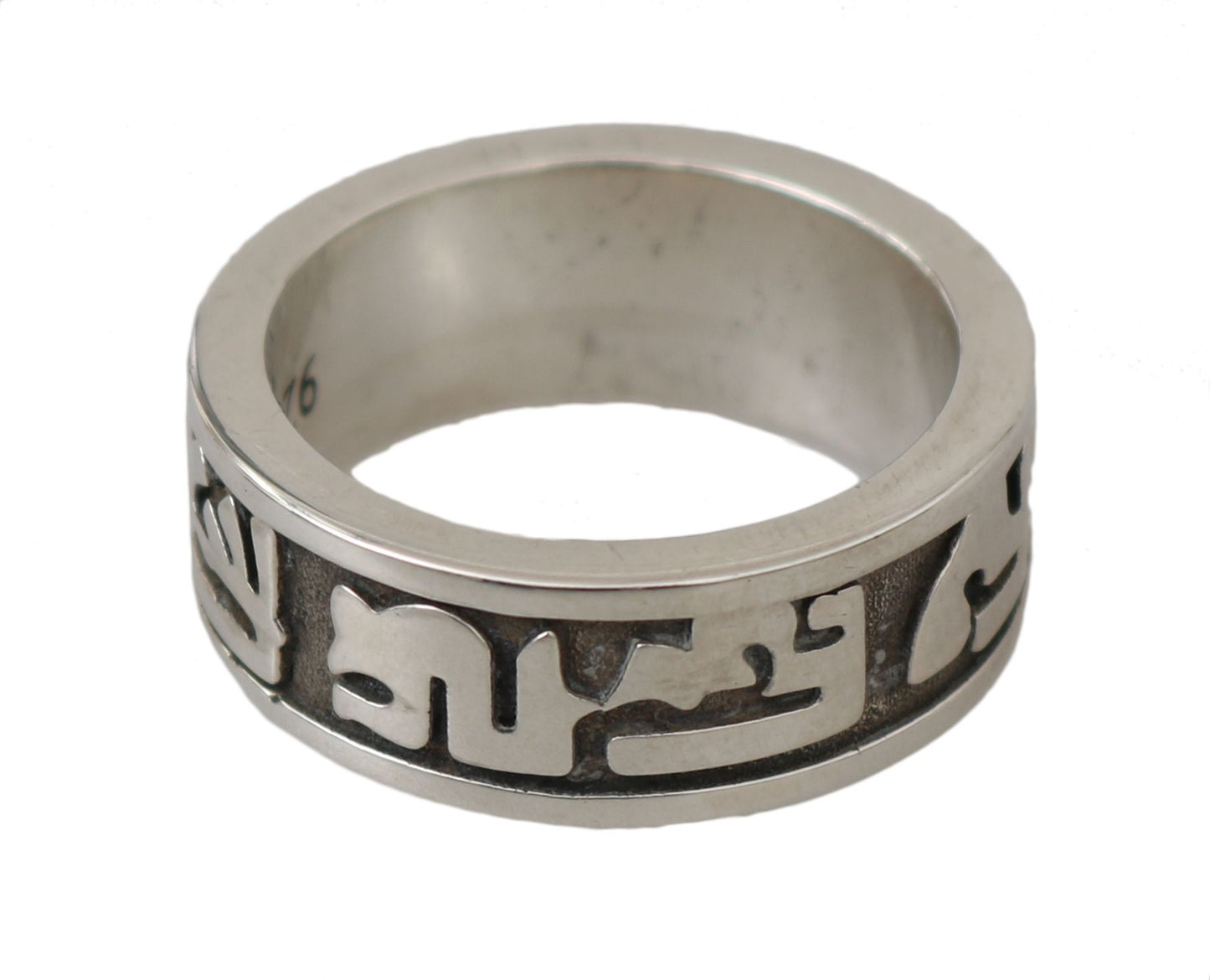 Nialaya Silver Sterling Hieroglyph Men 925 Authentic