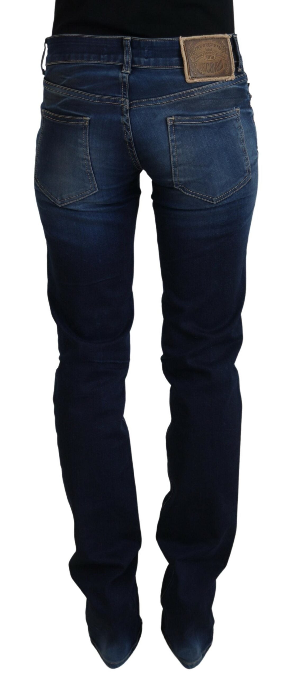 Just Cavalli Blue Cotton Women Casual Denim Jeans