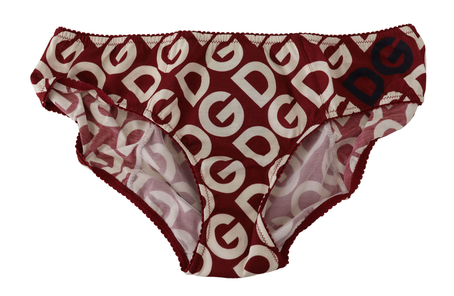 Dolce & Gabbana Multicolor DG Logo Print Slip Bottom Underwear