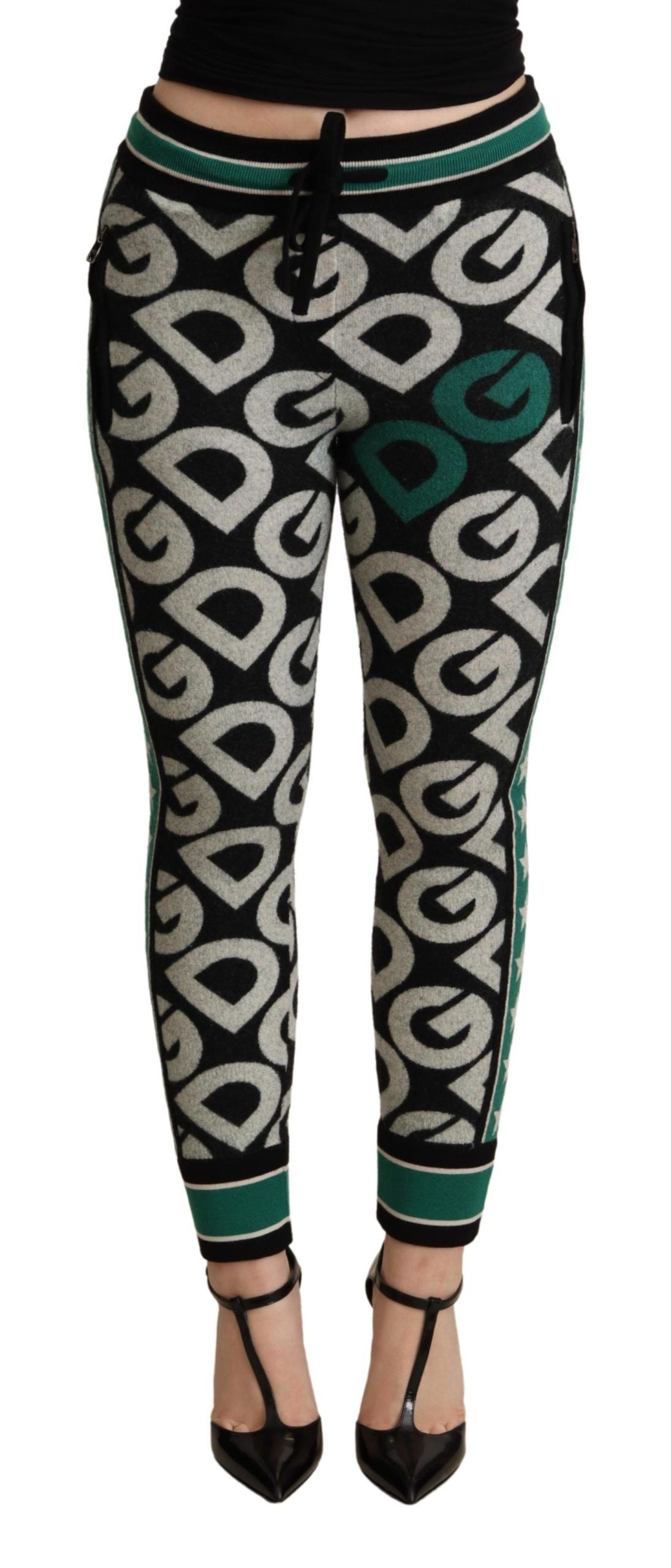 Dolce & Gabbana Multicolor DG Mania Joggers Sweatpants