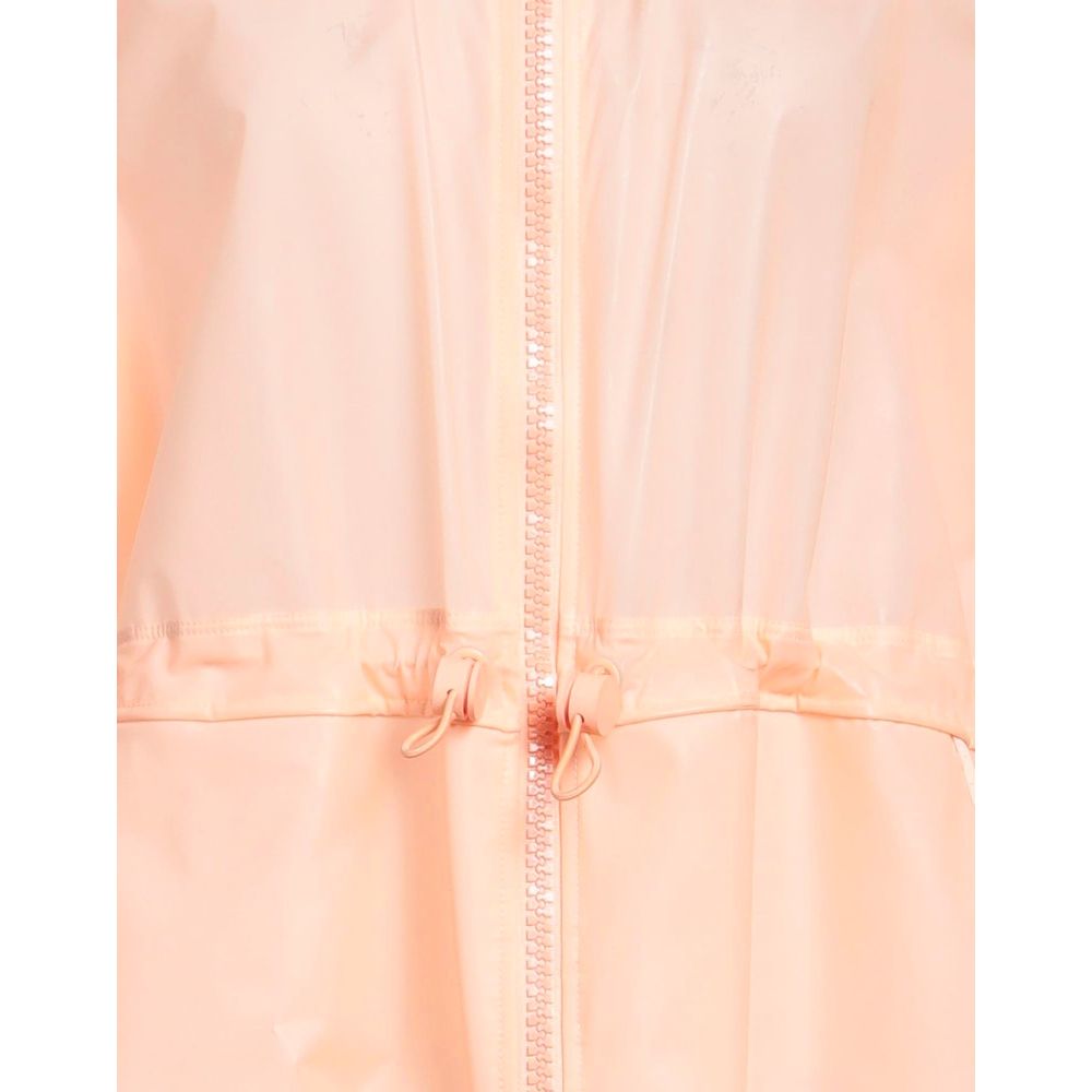 Elisabetta Franchi Pink Polyethylene Jackets & Coat