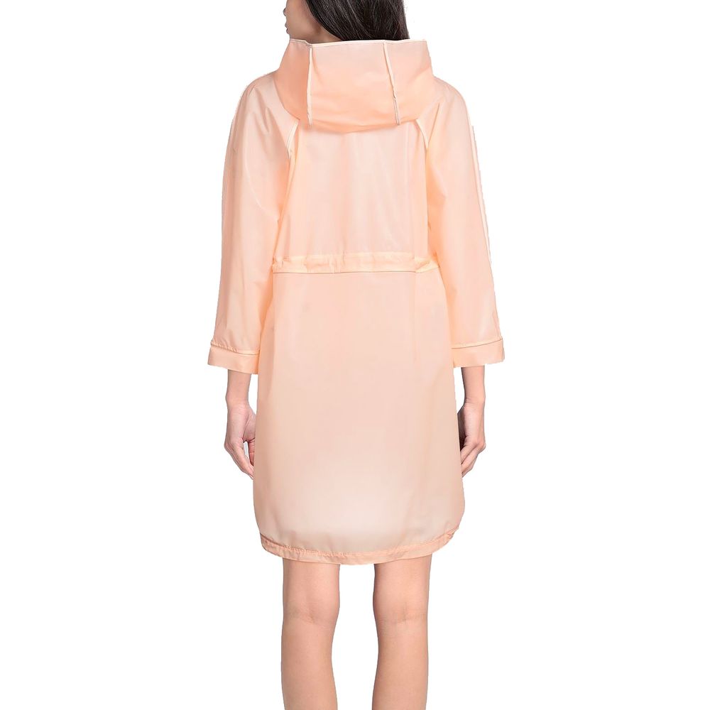 Elisabetta Franchi Pink Polyethylene Jackets & Coat