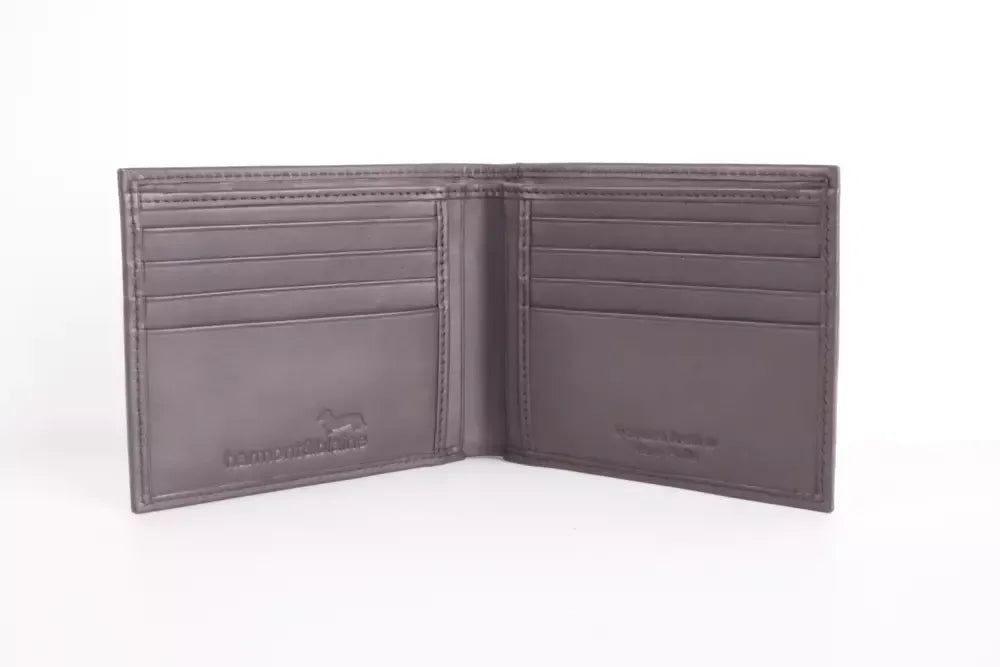 Harmont & Blaine Brown Leather Wallet