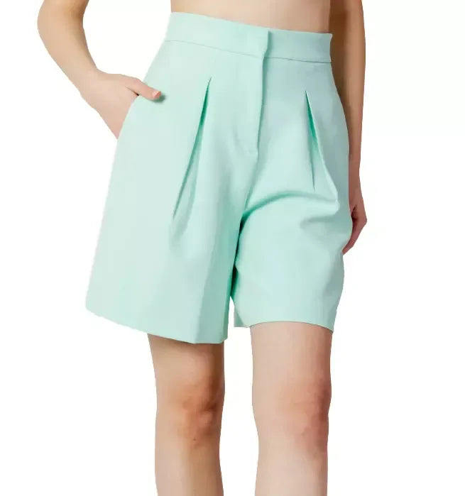 Hinnominate Green Polyester Short