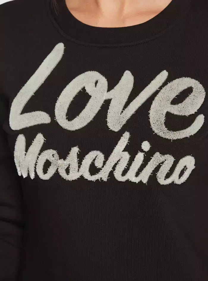 Love Moschino Black Cotton Dress